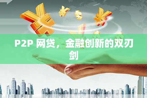 横峰P2P 网贷，金融创新的双刃剑