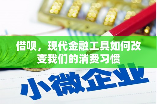 横峰借呗，现代金融工具如何改变我们的消费习惯