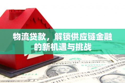 横峰物流贷款，解锁供应链金融的新机遇与挑战