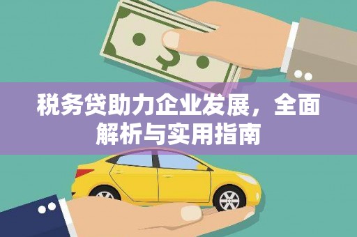横峰税务贷助力企业发展，全面解析与实用指南
