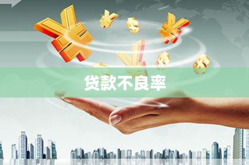 横峰贷款不良率