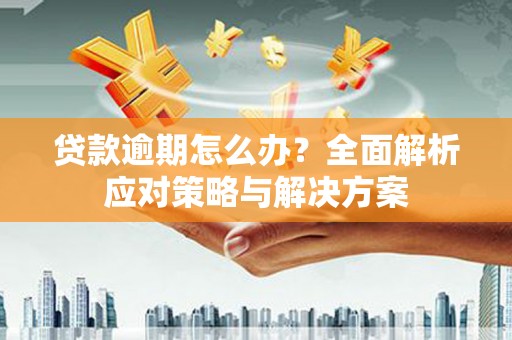 横峰贷款逾期怎么办？全面解析应对策略与解决方案