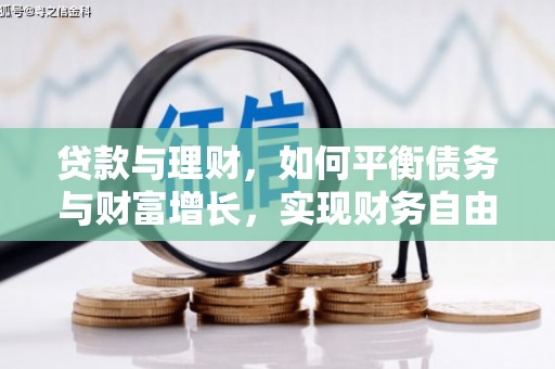 横峰贷款与理财，如何平衡债务与财富增长，实现财务自由
